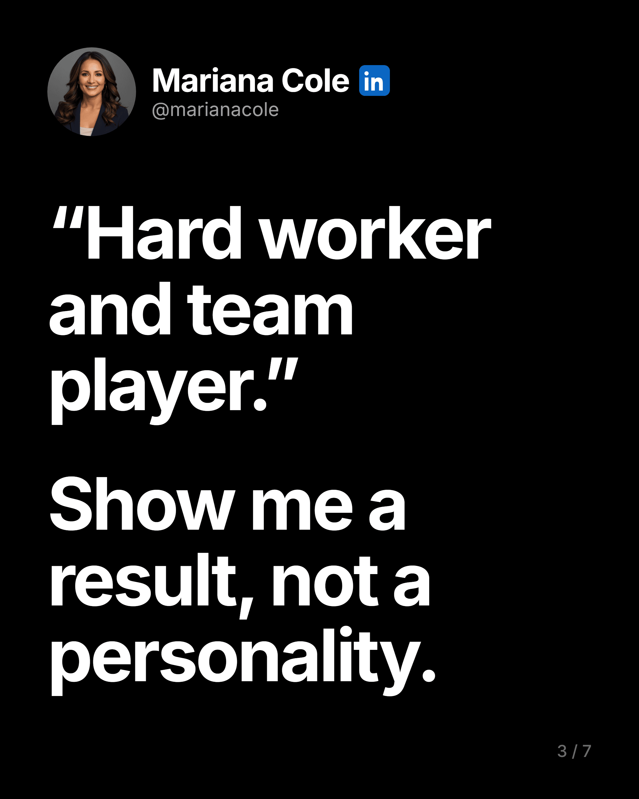 Resume lines that get you screened out, slide 3